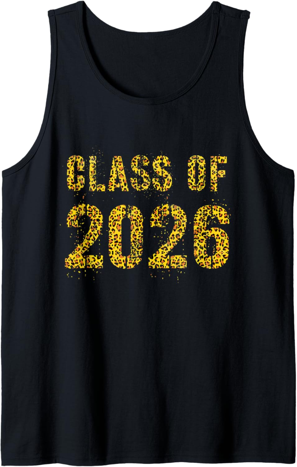 Future Graduation CLASS of 2026 Leopard Print 9th Grade Girl Tank Top Tank Top Premium Print Everyday Wear