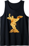 Golden Archangel Michael Tank Top Tank Top | Viral Streetwear Style