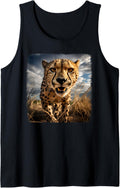 Cheetahs Animal Cheetah Tank Top Tank Top Trending US Everyday Wear