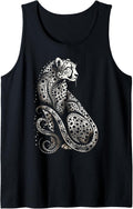 Cheetah Tribal Vintage Retro Graphic Tank Top Tank Top High Search Demand US Top Pick
