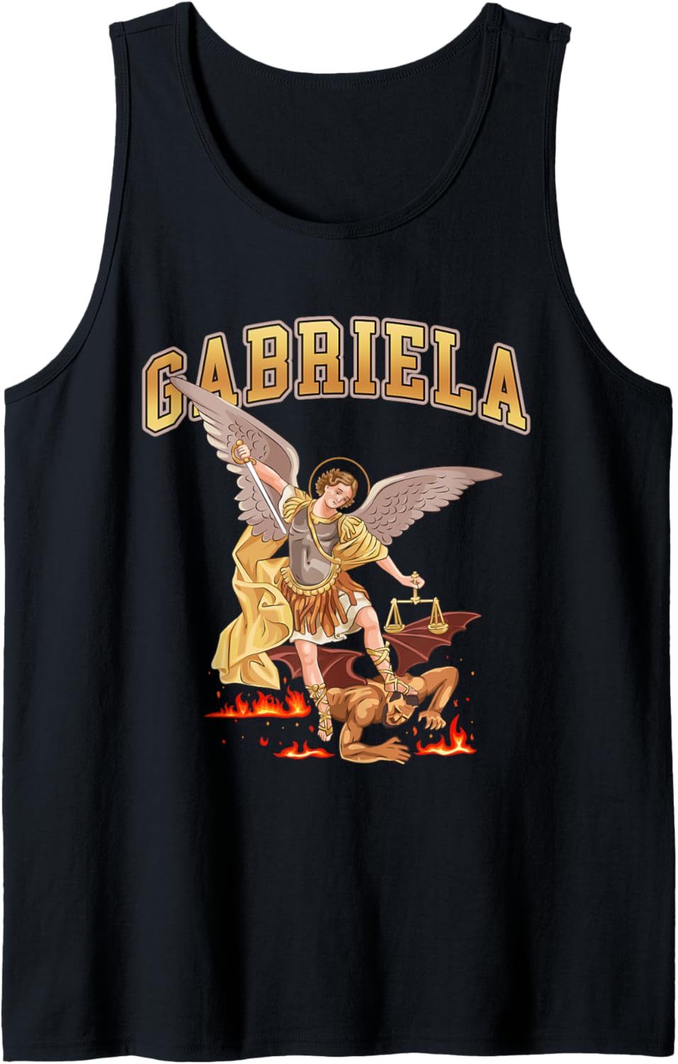 St Michael the Archangel personalized Gabriela Tank Top Tank Top | Perfect Gift Idea