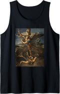 Raphael's Saint Michael Vanquishing Satan Tank Top Tank Top | Viral Streetwear Style