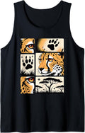 Comic Strips Art Cheetah Cheetahs Tank Top Tank Top Streetwear Style Best Seller Look