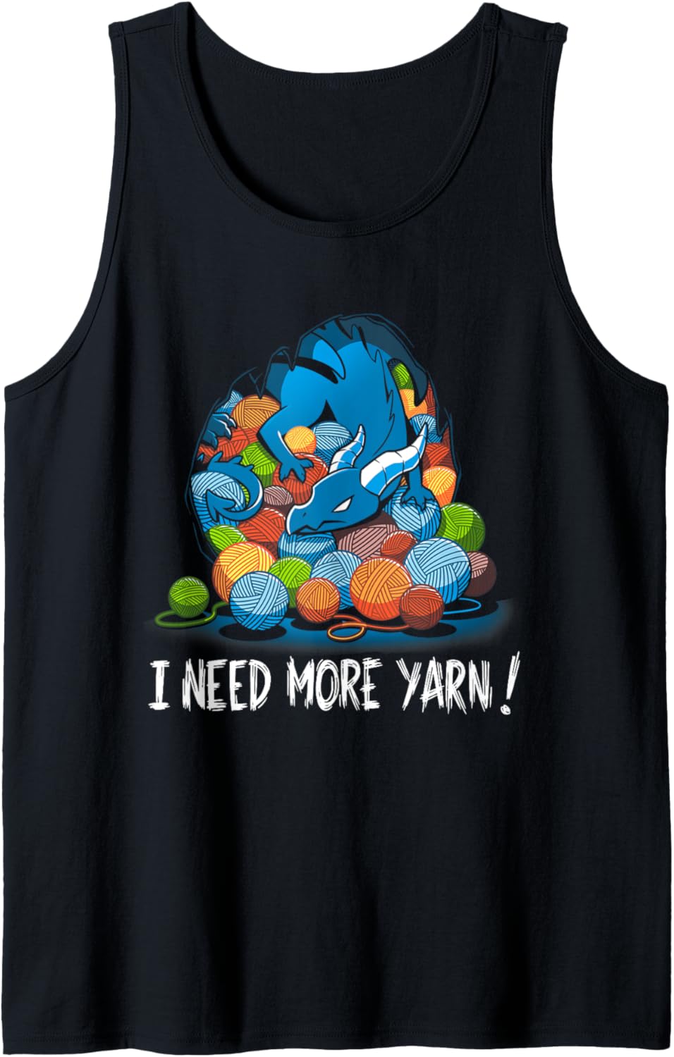 Yarn Hoarder Tshirt Tank Top T-Shirt | Viral US Pick | Perfect for Crafters