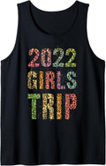 Vintage 2022 GIRLS TRIP Leopard Print Summer Trip Tank Top Tank Top Streetwear Style Fan Favorite