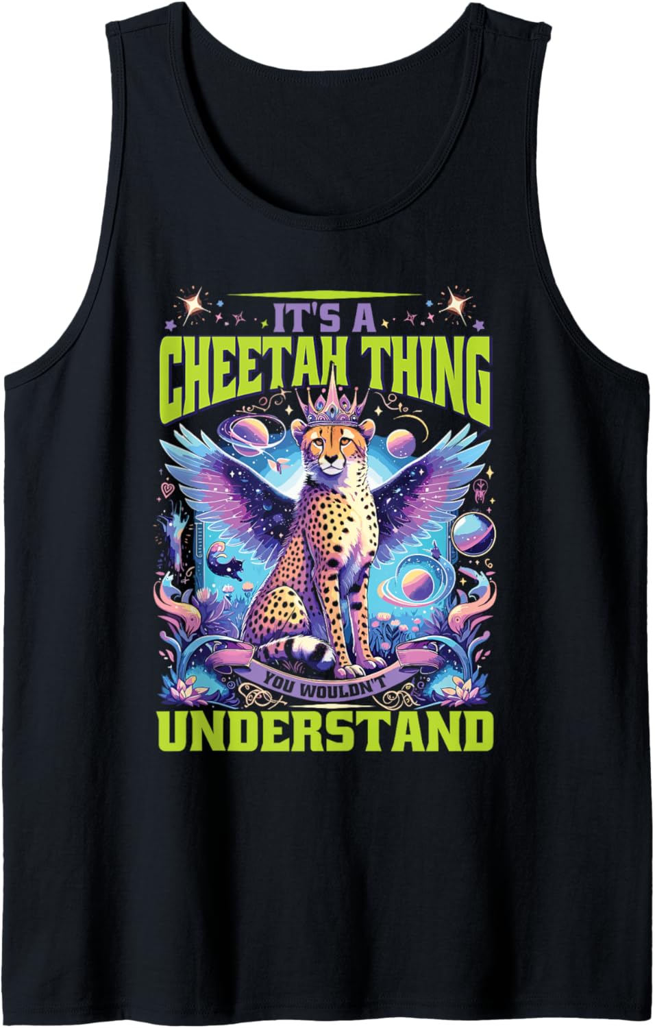 Cheetah Lover Safari Leopard Cheetah Tank Top Tank Top Comfort Fit Everyday Wear