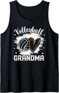 Volleyball Game Day Leopard Cheetah Women Volleyball Grandma Tank Top Tank Top High Search Demand Gift Ready