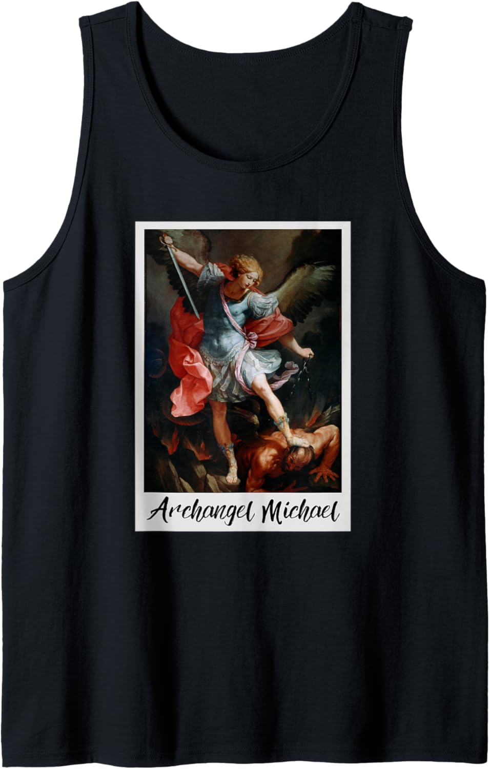 Archangel Michael Miguel Arcangel Saint Michael Tank Top Tank Top | US Best Seller
