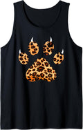 Leopard Paw Print With Claws Fierce Cheetah Paw Print Tank Top Tank Top Comfort Fit Gift Ready