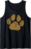 Leopard Dog Paw Print Tank Top Tank Top High Search Demand Hot Right Now