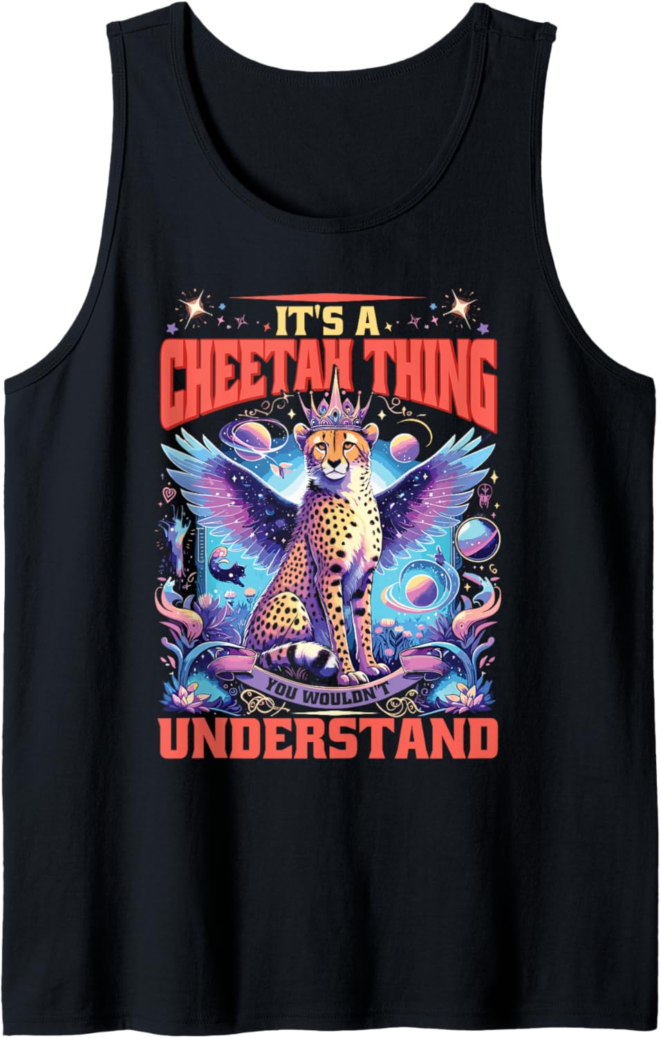 Wild Cat Wildlife Leopard Cheetah Safari Tank Top Tank Top Comfort Fit Hot Right Now