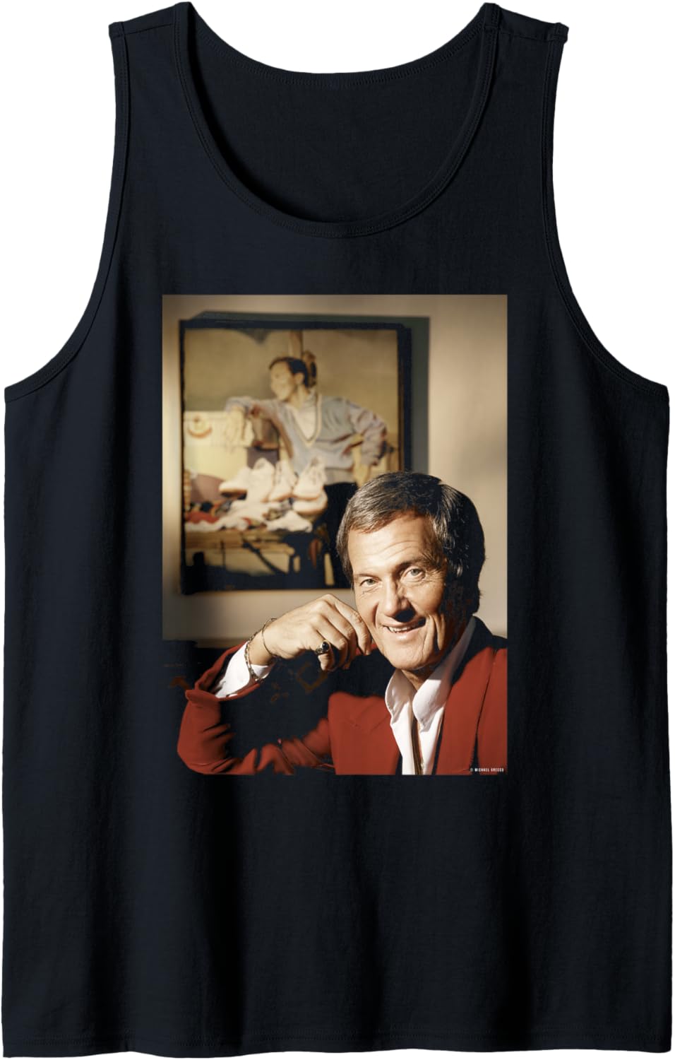 Ain't That A Shame Singer Pat Boone by Michael Grecco Tank Top Tank Top | Everyday Casual Wear