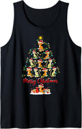 Cheetah Animal Lover Matching Santa Cheetah Christmas Tree Tank Top Tank Top Streetwear Style Fan Favorite