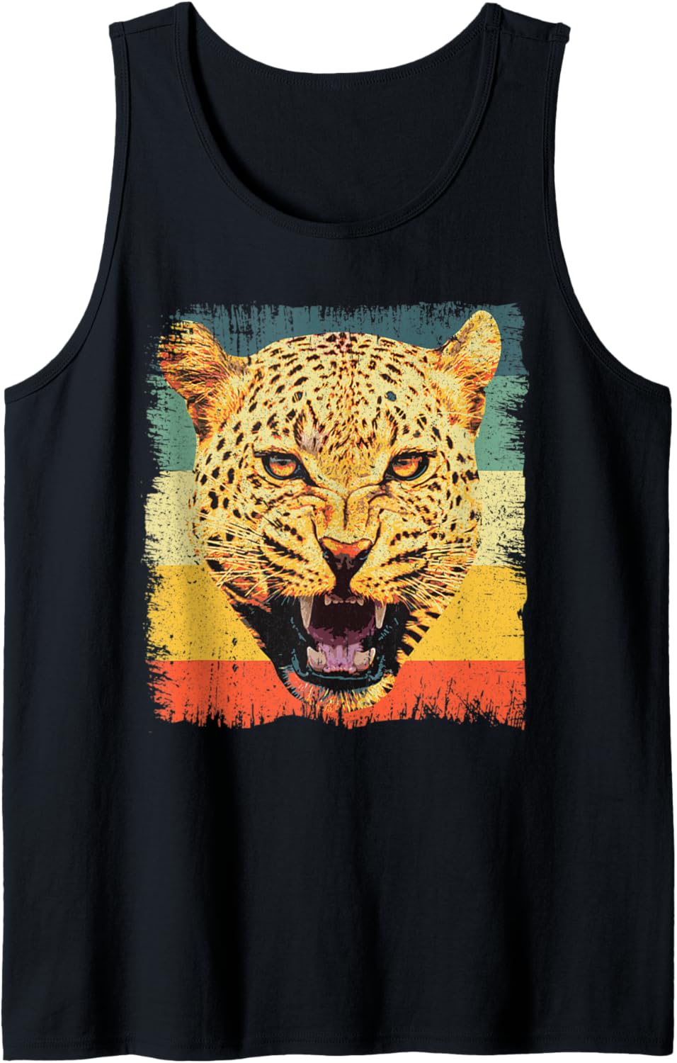 Cool Cheetah For Men Women Kids Animal Face Safari Wildlife Tank Top Tank Top Comfort Fit Best Seller Look