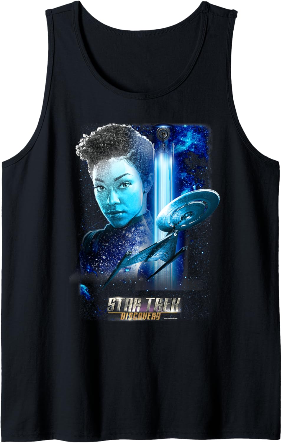 Star Trek Discovery Michael Space Collage Tank Top Tank Top | Everyday Casual Wear
