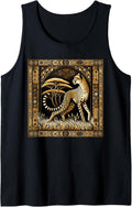 Vintage Cheetah Artwork Elegant Tapestry Motif Style Tank Top Tank Top Trending US US Top Pick