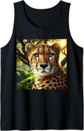 Cheetah Wild Animal Lovers Cheetah Print Fastest Land Animal Tank Top Tank Top Comfort Fit Hot Right Now