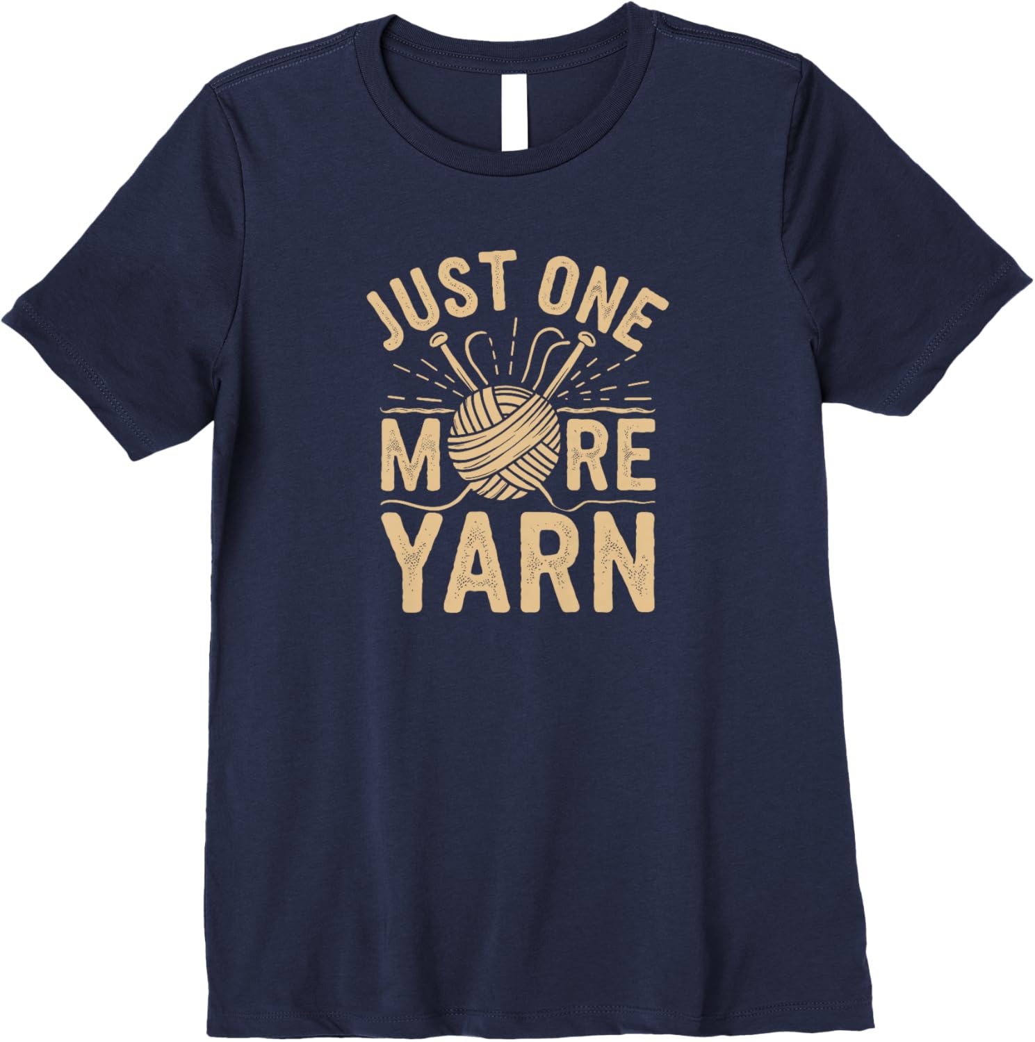 Womens Knitting Life Quote Just One More Yarn Premium Yarn Supply | Trending 2025 | High CTR Title