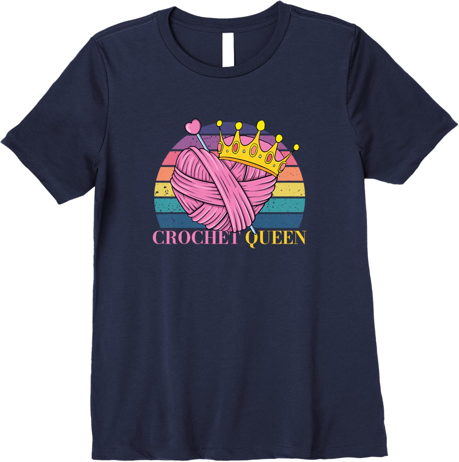 Crochet Queen Yarn Crocheting Knitting Crocheter Knitter Premium Yarn Supply | Top Rated | Customer Favorite