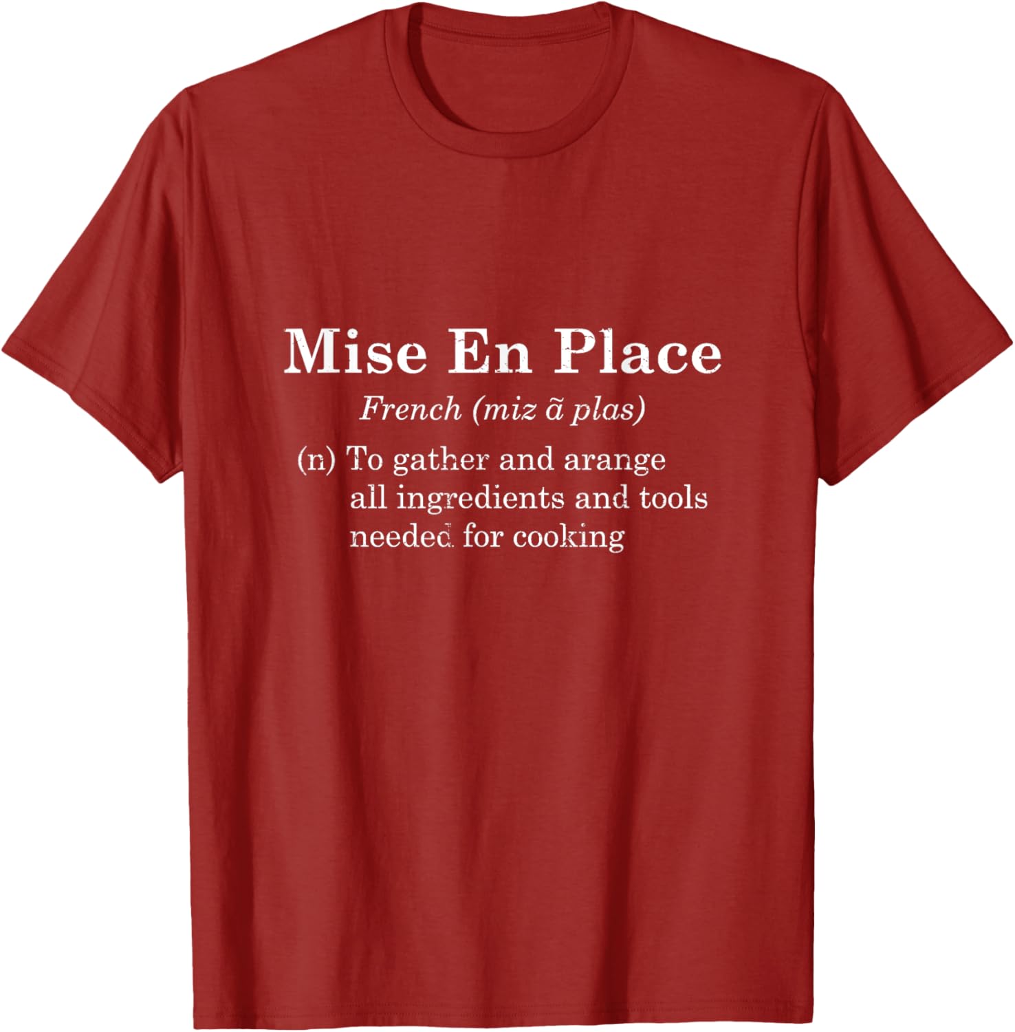 Pastry Chef Shirt - Mise En Place T-Shirt | Trending 2025 | High CTR Boost