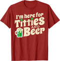 Titties And Beer Funny St Patricks Day 2020 Apparel | Everyday Casual Wear
