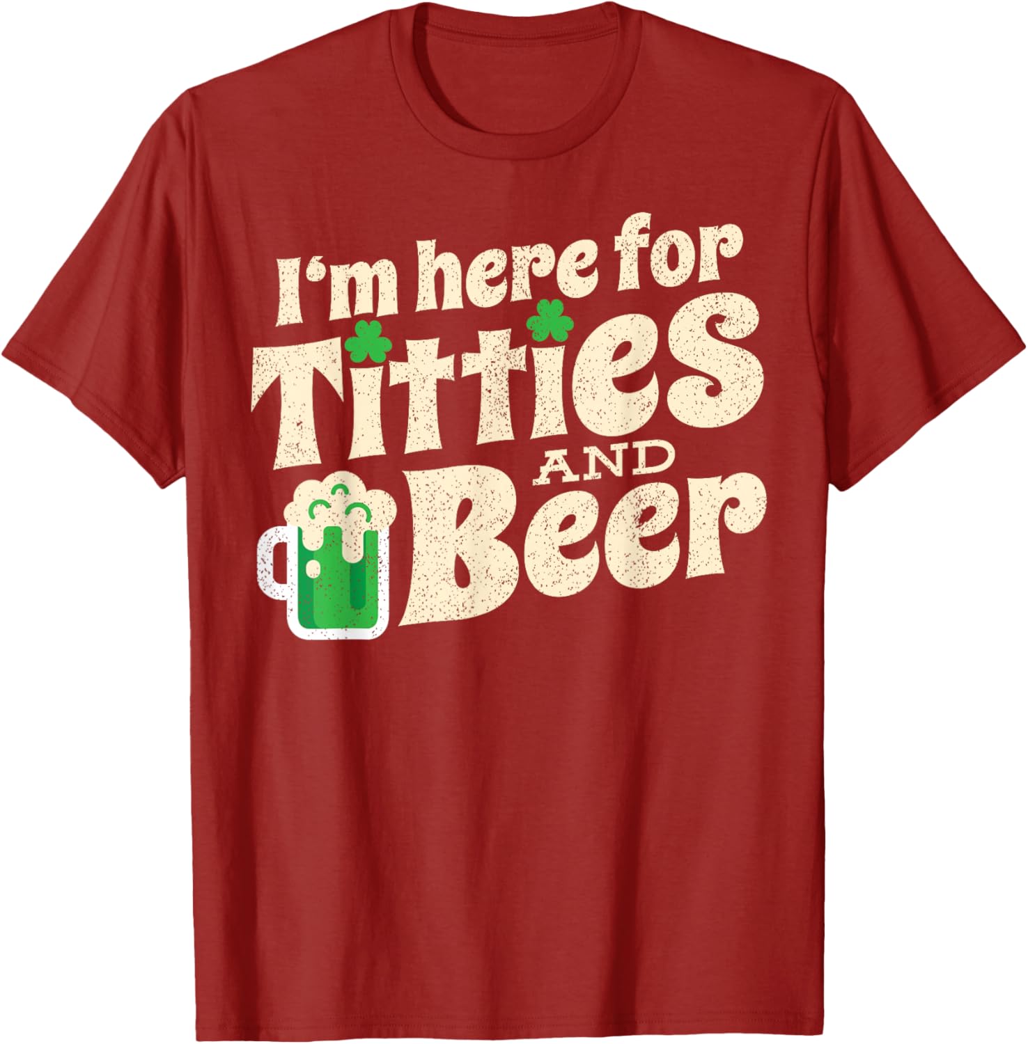 Titties And Beer Funny St Patricks Day 2020 Apparel | Everyday Casual Wear