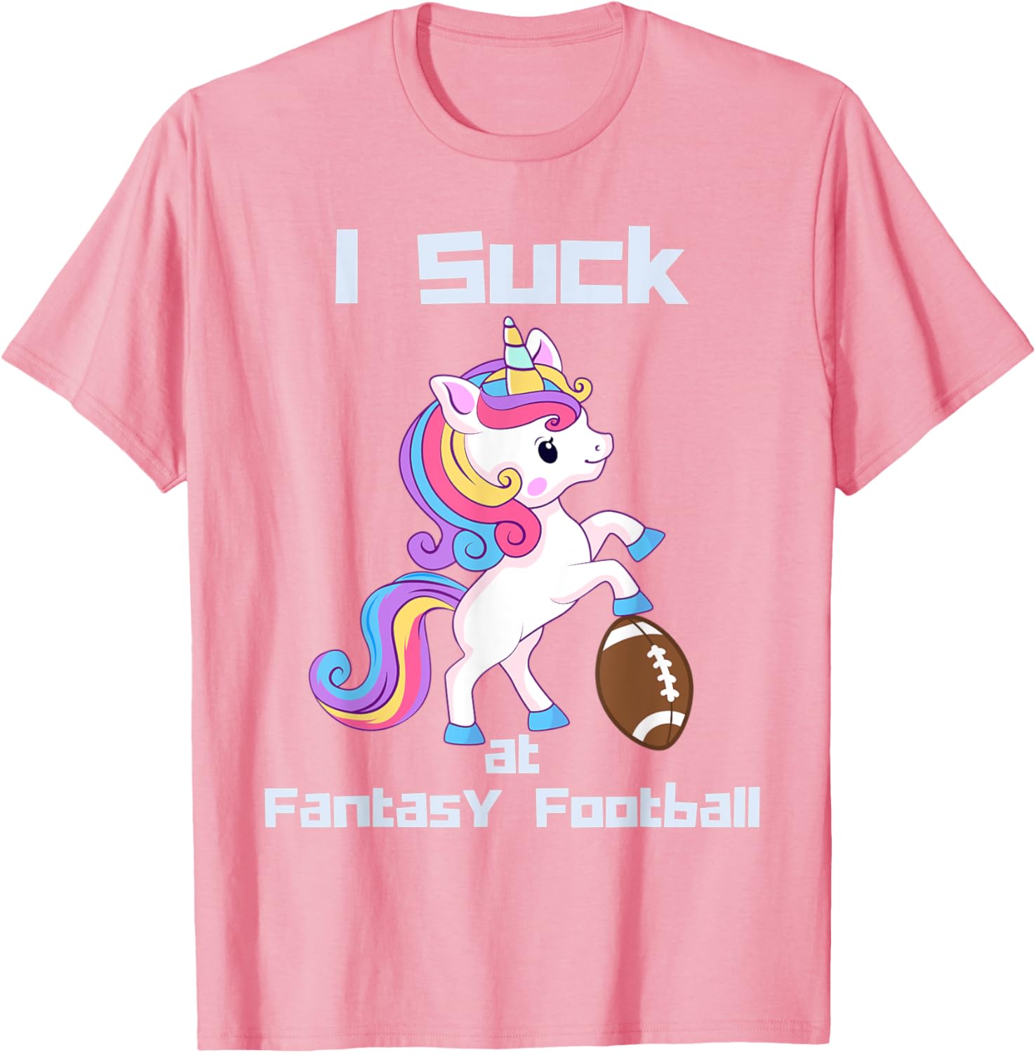 Fantasy Football League Last Place Loser Punishment I Suck Apparel | Google Shopping Optimized | Top Rated Comfort