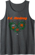 Infinite Heart Rose Thorns J.D. Martinez New York Baseball Tank Top Tank Top | Best Seller Pick