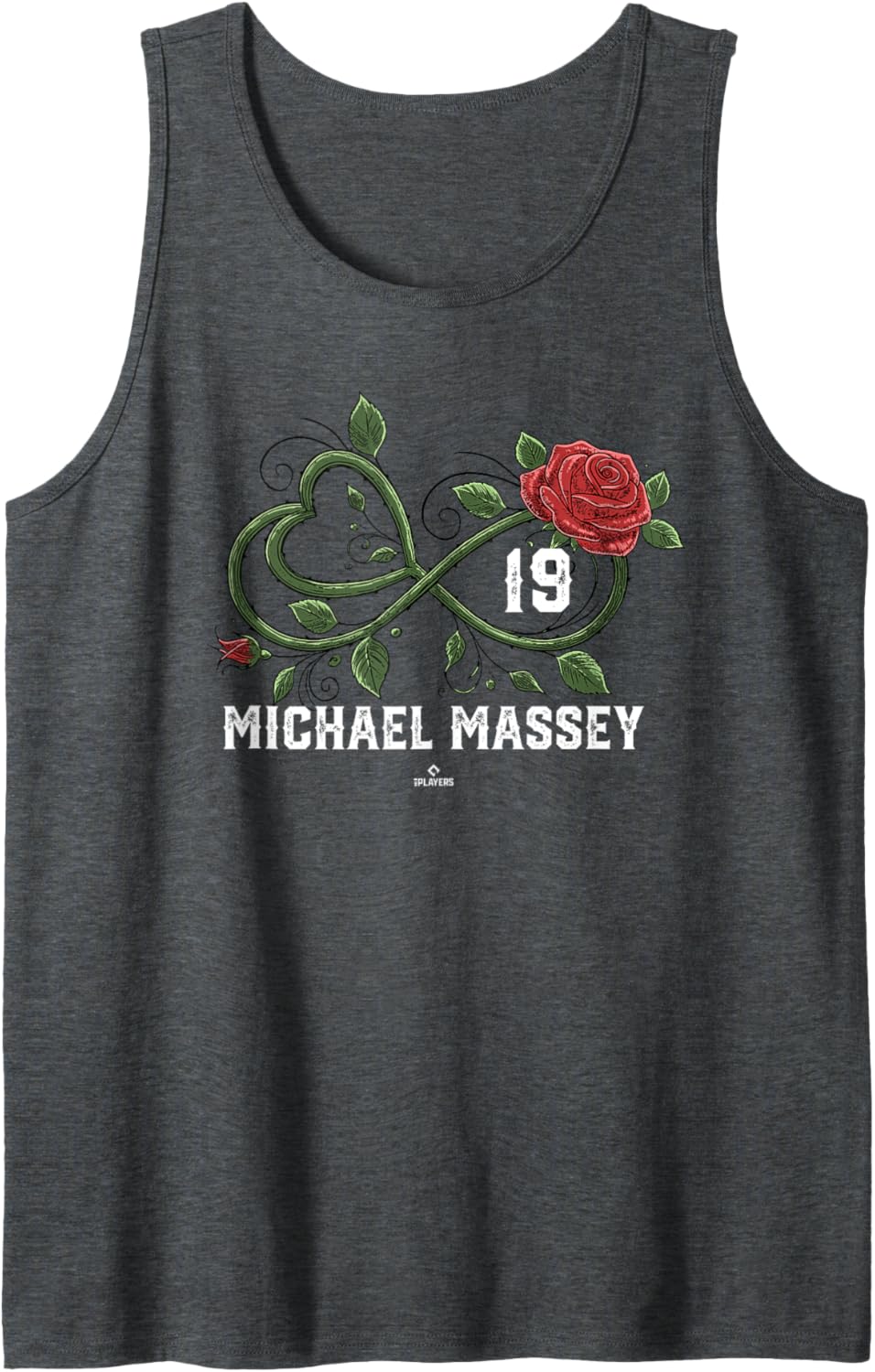 Infinite Heart Rose Thorns Michael Massey Kansas City Tank Top Tank Top | Everyday Casual Wear
