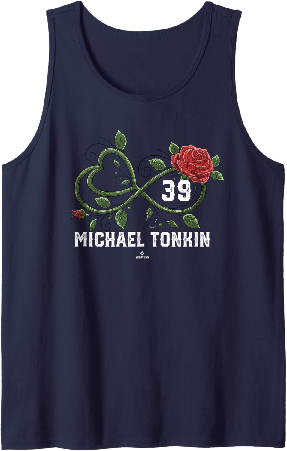 Infinite Heart Rose Thorns Michael Tonkin Minnesota Baseball Tank Top Tank Top | Premium Quality