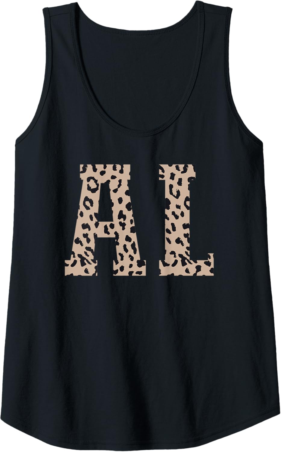 Womens Alabama State Pride Cheetah Custom State Letters Tank Top Tank Top Viral TikTok Find Best Seller Look