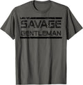 Savage Gentleman vintage retro distressed Statement Gift Apparel | Perfect Gift Idea
