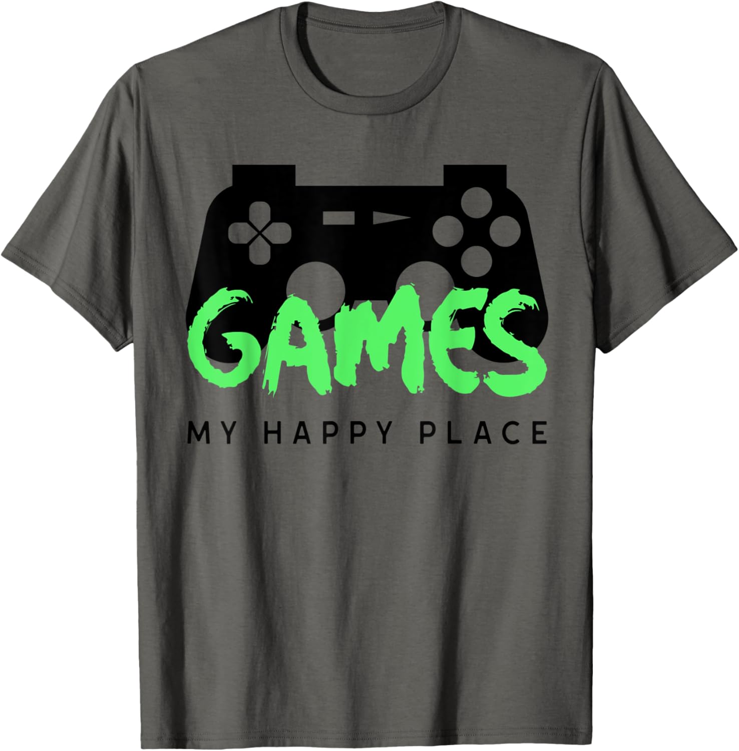 Games my happy place Apparel | Premium Quality | Daily Wear Essential