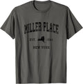 Miller Place New York NY Vintage Athletic Black Sports Desig Apparel | Bestseller Style | High CTR Boost