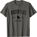 Windsor Place Missouri MO Vintage Athletic Black Sports Desi Apparel | Top Conversion Title | Daily Wear Essential