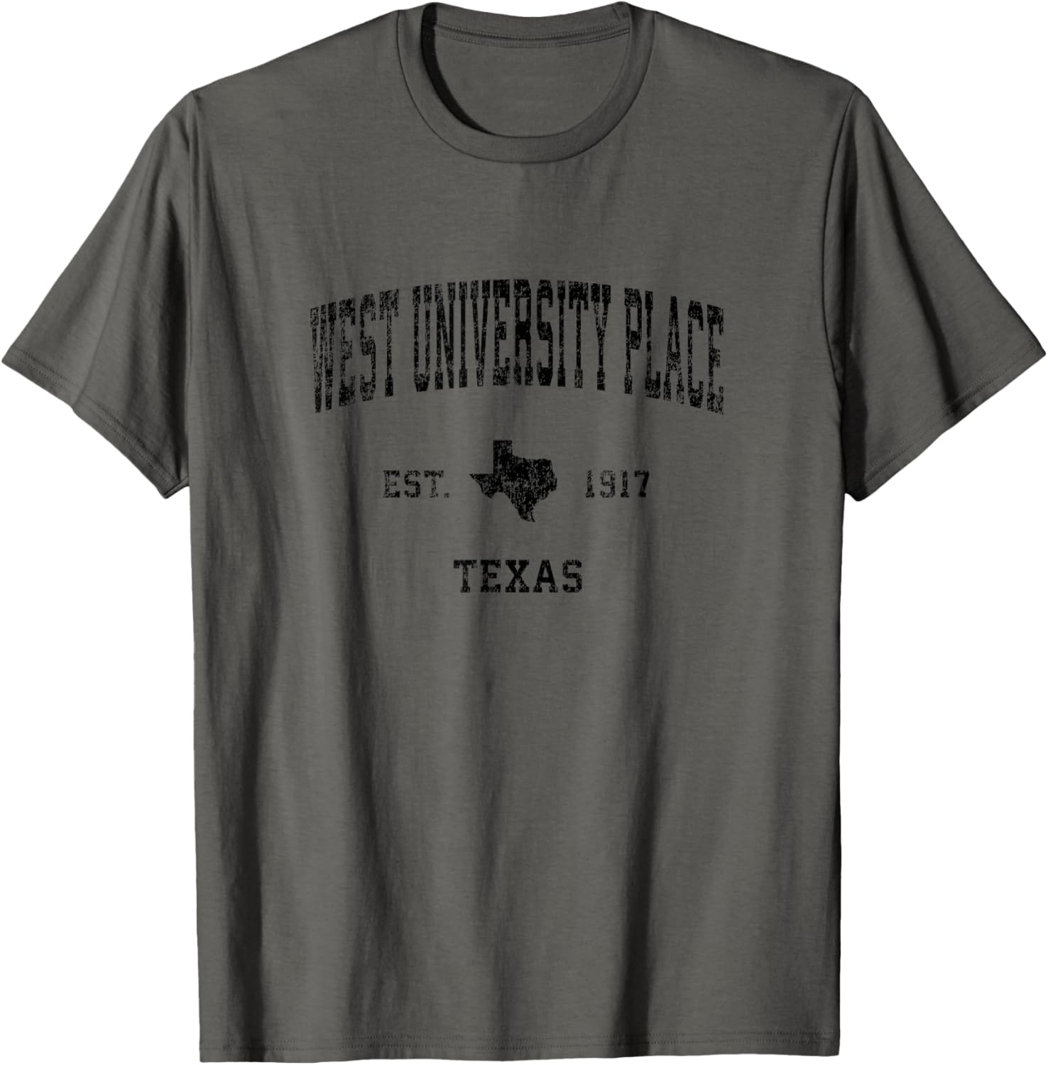 West University Place Texas TX Vintage Sports Design Black P Apparel | Bestseller Style | Perfect Gift Choice