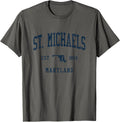 St. Michaels MD Vintage Athletic Sports JSN1 Apparel | Premium Quality
