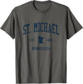 St. Michael MN Vintage Athletic Sports JSN1 Apparel | Perfect Gift Idea