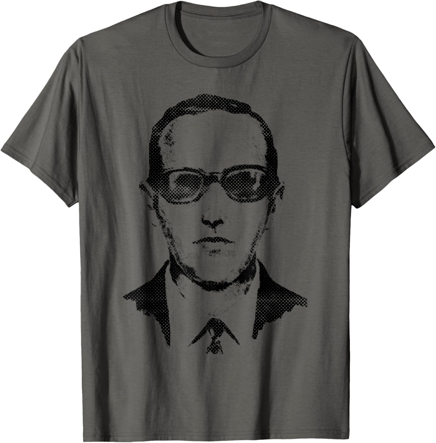 Tripping Yarns DB Cooper, Artists Impression, Halftone Police Sketch T-Shirt, Grey T-Shirt | High Search Volume | Per...