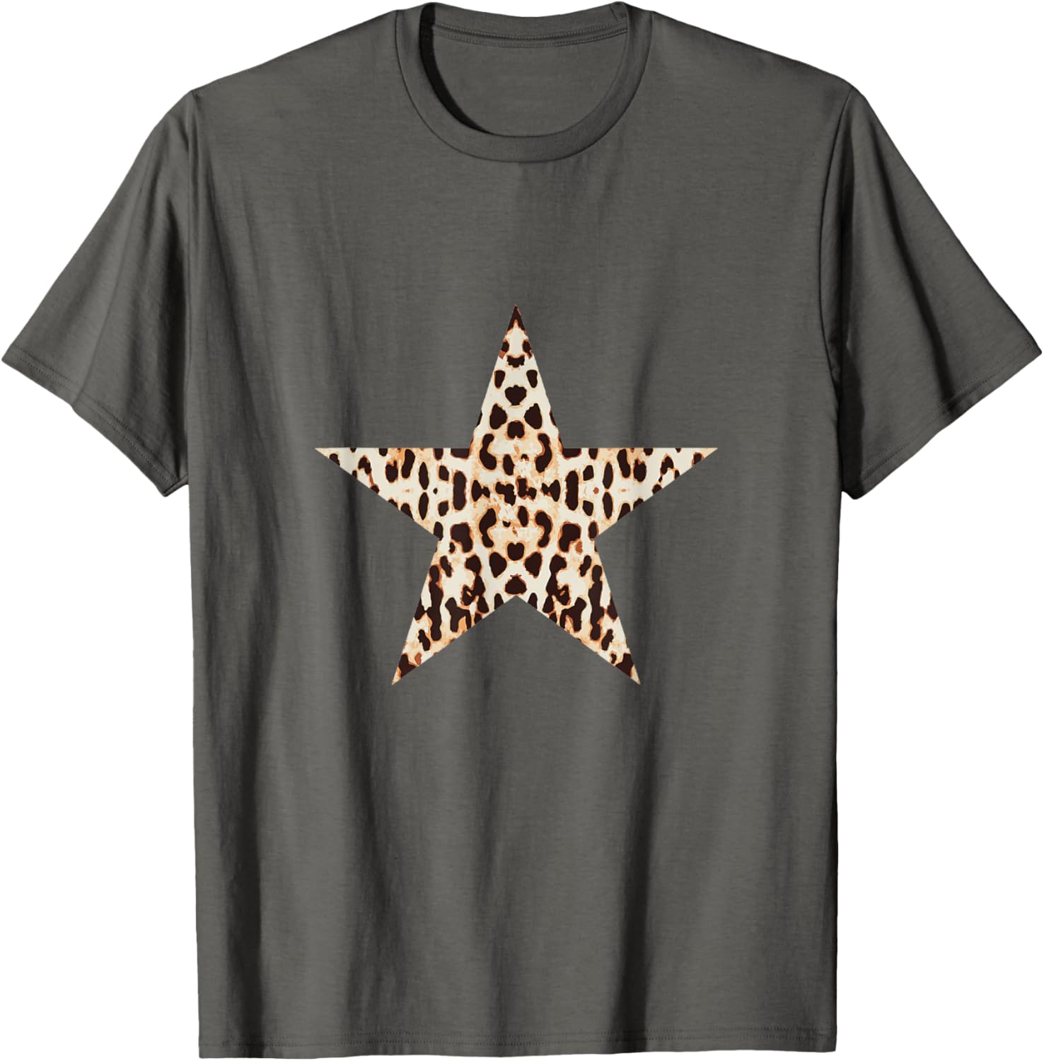 Cheetah Leopard Animal Print Star Apparel Comfort Fit Fan Favorite