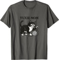 Tuxie Mom Club Black and White cat with Yarn Yarn Supply | High Search Volume | Best Seller Choice