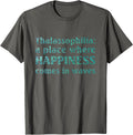 Thalassophilia A Place Where Happiness Comes In Waves Apparel | Google Shopping Optimized | Daily Wear Essential