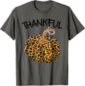 Cool Thankful Funny Leopard Print Pumpkin Thanksgiving Gift Apparel Trending US Hot Right Now