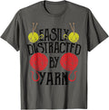 Knitting Easily Distracted By Yarn - Crochet Sayings Yarn Supply | Trending 2025 | Best Seller Choice