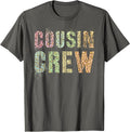 Funny COUSIN CREW Leopard Print Funny Grammy Pawpaw Apparel Trending US Best Seller Look
