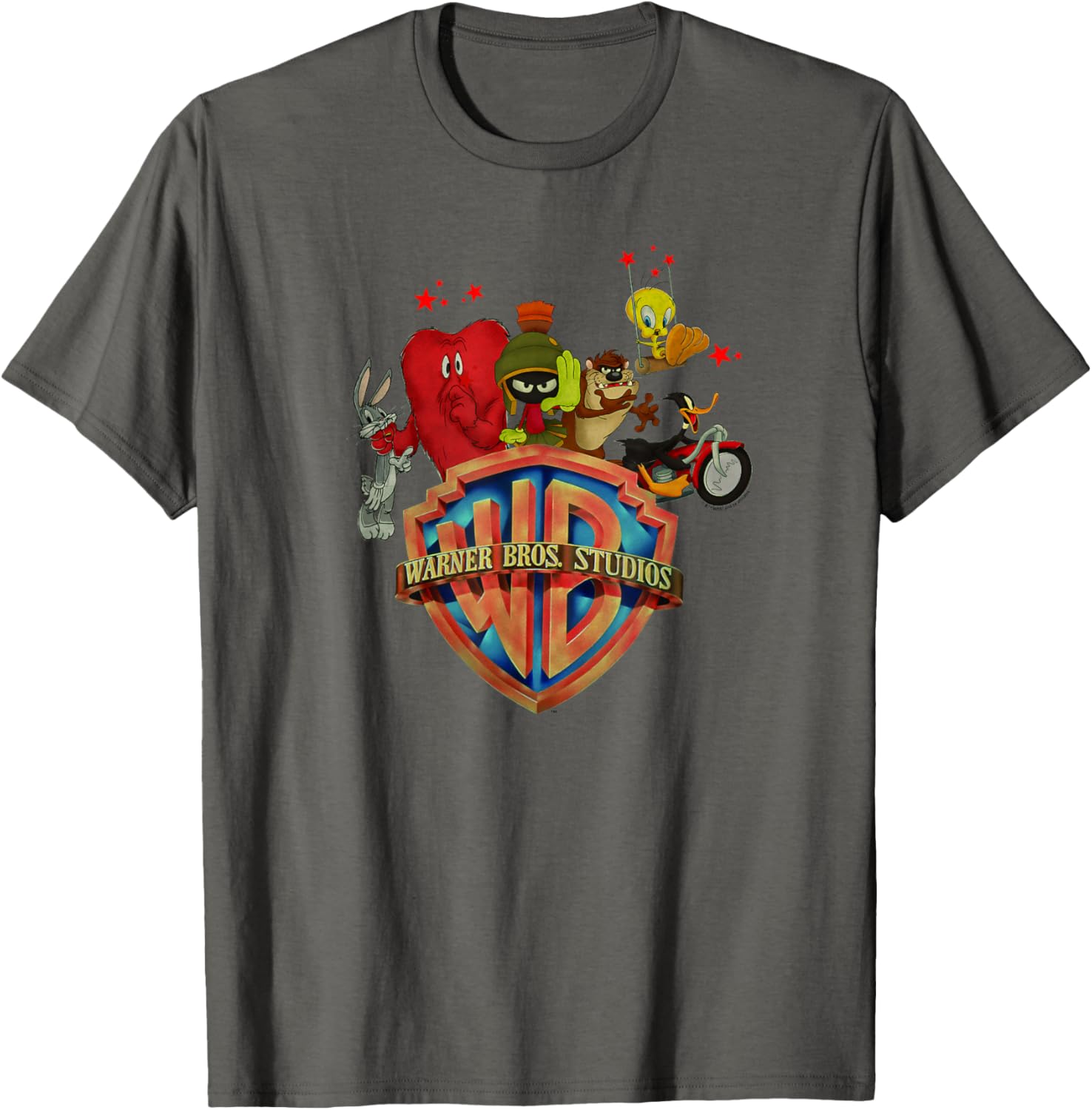 WB100 Looney Tunes Trouble Makers Warner Bros. Logo Apparel | US Viral Style | Perfect Gift Idea