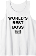 The Office World's Best Boss Michael Scott Tank Top Tank Top | Everyday Casual Wear