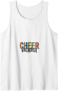 Cheer Mama Leopard Cheetah Print Retro Trendy Cute Tank Top Tank Top Premium Print US Top Pick
