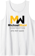 Michael Ward Construction Gold & Black Tank Top Tank Top | Viral Streetwear Style