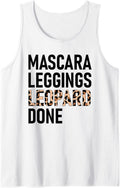 Mascara Leggings Leopard Done Leopard Print Cheetah Design Tank Top Tank Top Viral TikTok Find Gift Ready